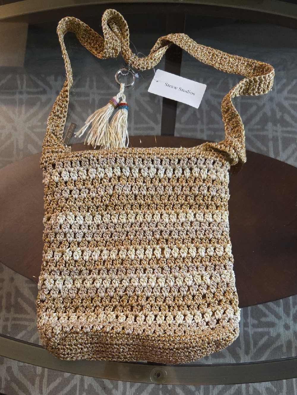 STRAW STUDIO TOTE BAG